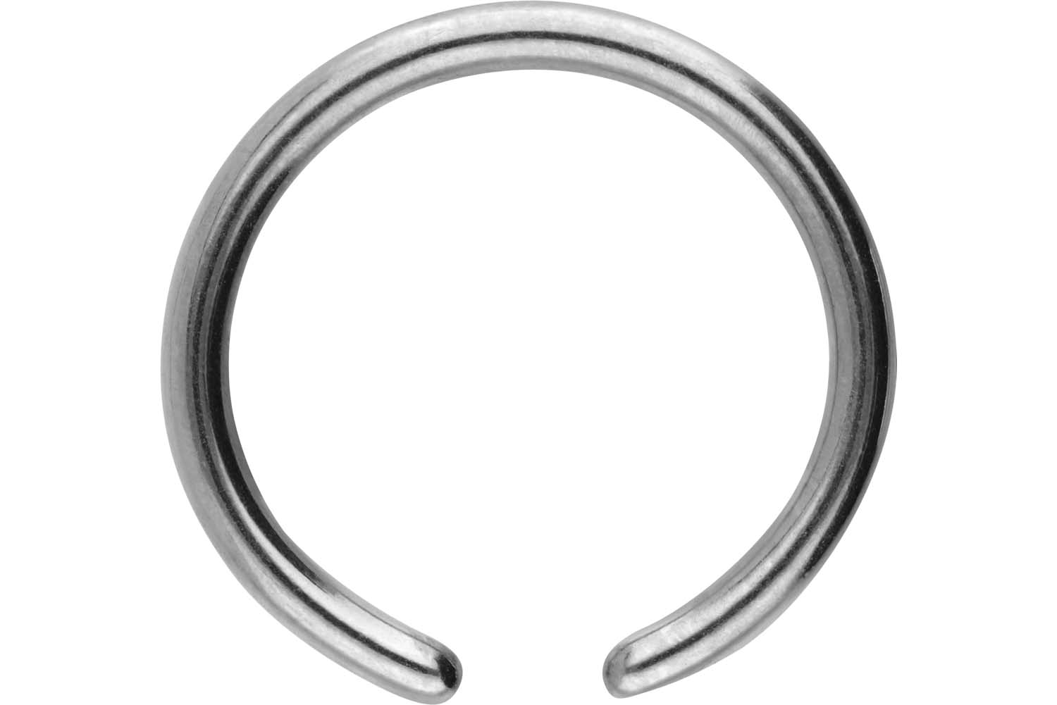 Chirurgenstahl Klemmkugelring ohne Kugel